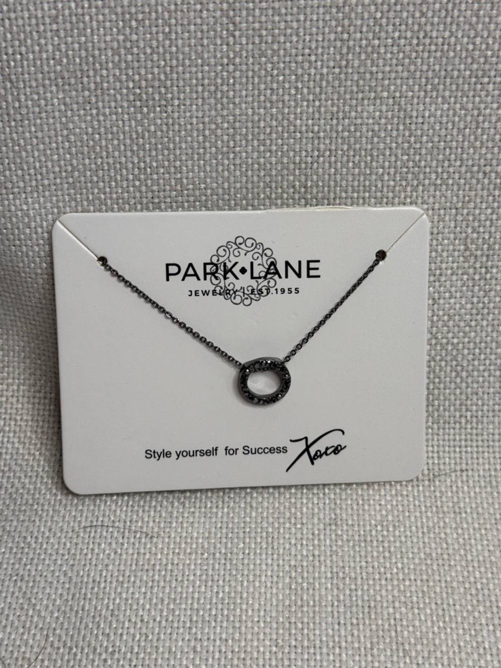 Park Lane Roo Necklace in Hematite